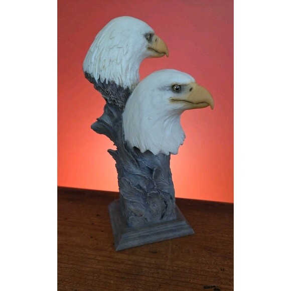 MCSI Joe Slockbower Double Eagle Heads 2007 Signed 2002 Mill Creek Studios Inc - Picture 7 of 9